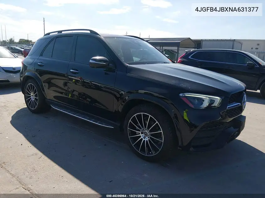 MERCEDES GLE 2022, VIN 4JGFB4JBXNA631377
