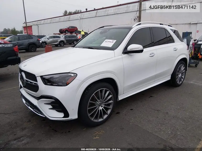 2025 MERCEDES GLE VIN 4JGFB5KB1SB471142 — фото 2