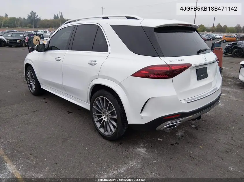 2025 MERCEDES GLE VIN 4JGFB5KB1SB471142 — фото 3