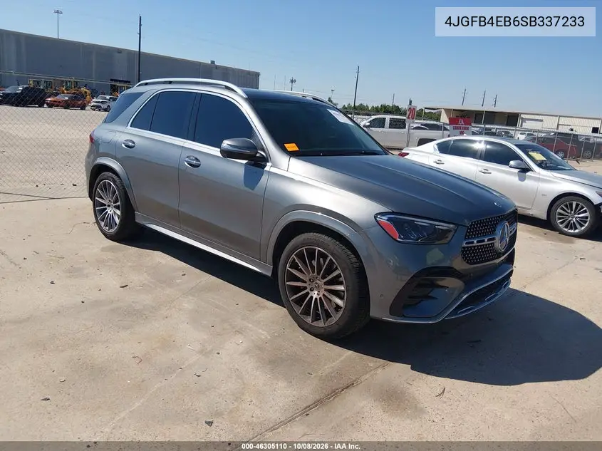 MERCEDES GLE 2025, VIN 4JGFB4EB6SB337233