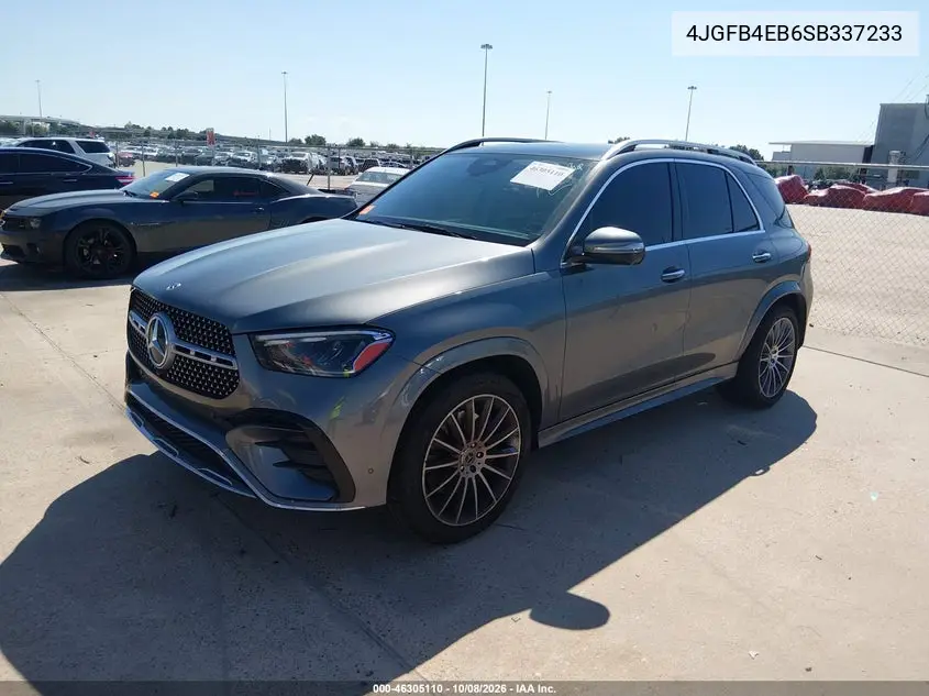 2025 MERCEDES GLE VIN 4JGFB4EB6SB337233 — фото 2
