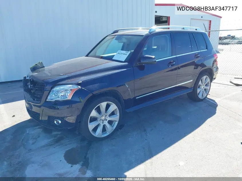 2010 MERCEDES GLK-KLASSE VIN WDCGG8HB3AF347717 — фото 2