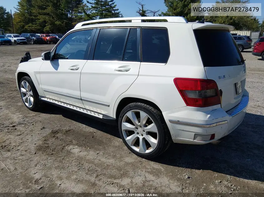 2010 MERCEDES GLK-KLASSE VIN WDCGG8HB7AF278479 — фото 3