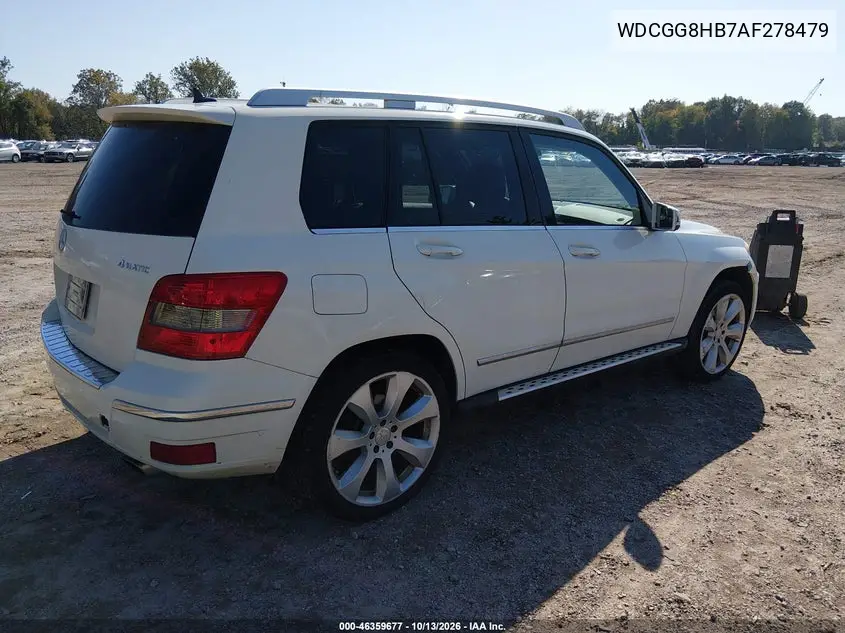 2010 MERCEDES GLK-KLASSE VIN WDCGG8HB7AF278479 — фото 4