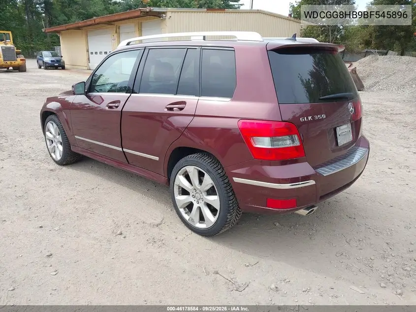 2011 MERCEDES GLK-KLASSE VIN WDCGG8HB9BF545896 — фото 3