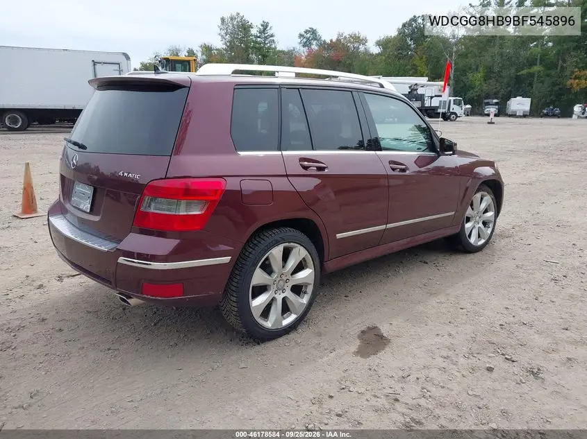 2011 MERCEDES GLK-KLASSE VIN WDCGG8HB9BF545896 — фото 4