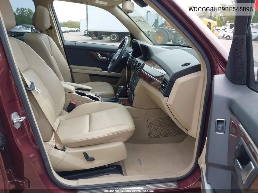 2011 MERCEDES GLK-KLASSE VIN WDCGG8HB9BF545896 — фото 5