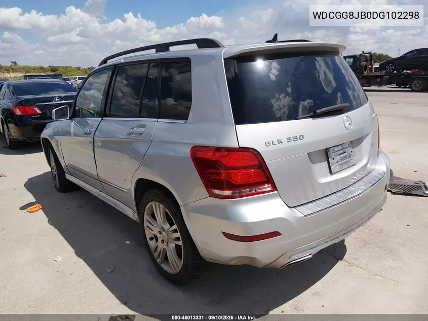 2013 MERCEDES GLK-KLASSE VIN WDCGG8JB0DG102298 — фото 3