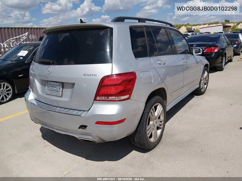 2013 MERCEDES GLK-KLASSE VIN WDCGG8JB0DG102298 — фото 4