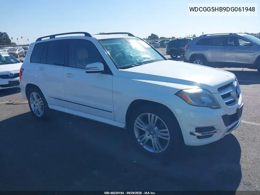 MERCEDES GLK-KLASSE 2013, VIN WDCGG5HB9DG061948