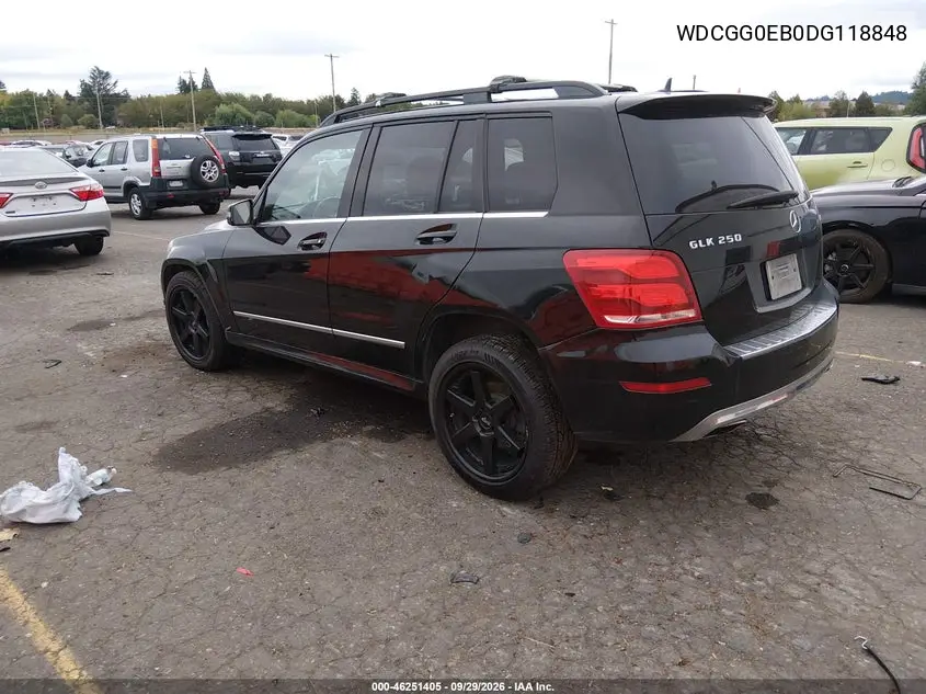 2013 MERCEDES GLK-KLASSE VIN WDCGG0EB0DG118848 — фото 3