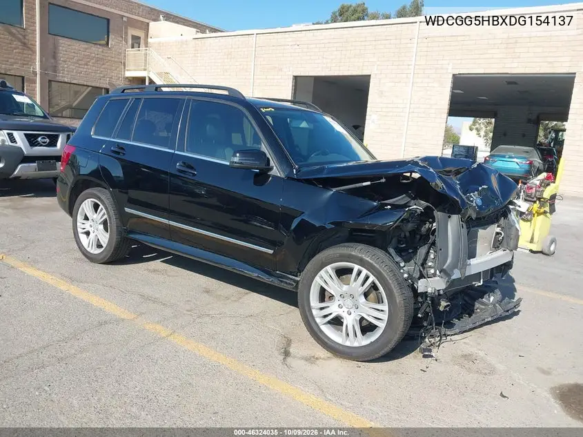 MERCEDES GLK-KLASSE 2013, VIN WDCGG5HBXDG154137