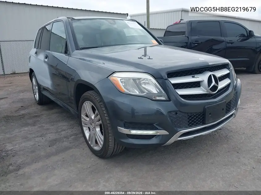 MERCEDES GLK-KLASSE 2014, VIN WDCGG5HB8EG219679