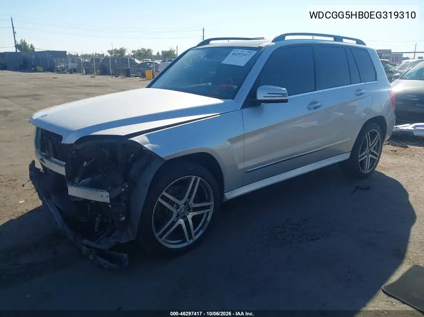 2014 MERCEDES GLK-KLASSE VIN WDCGG5HB0EG319310 — фото 2