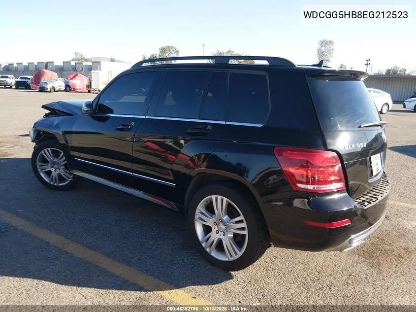 2014 MERCEDES GLK-KLASSE VIN WDCGG5HB8EG212523 — фото 3
