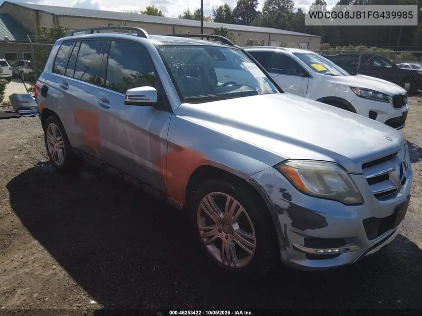MERCEDES GLK-KLASSE 2015, VIN WDCGG8JB1FG439985