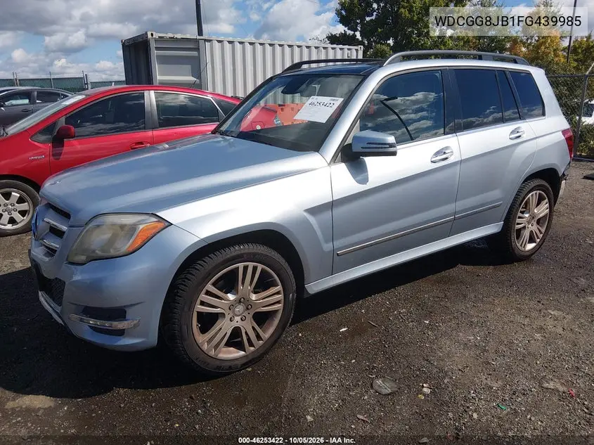 2015 MERCEDES GLK-KLASSE VIN WDCGG8JB1FG439985 — фото 2