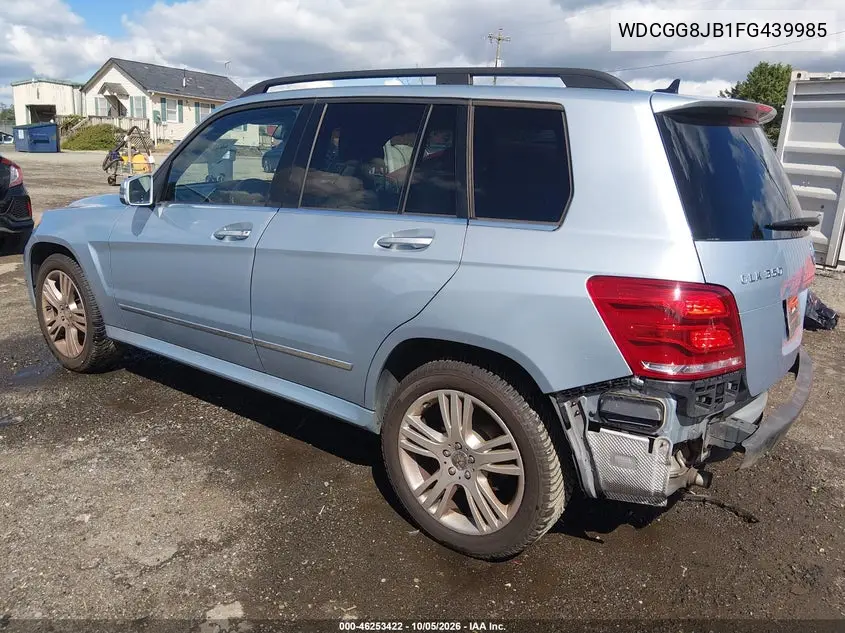 2015 MERCEDES GLK-KLASSE VIN WDCGG8JB1FG439985 — фото 3