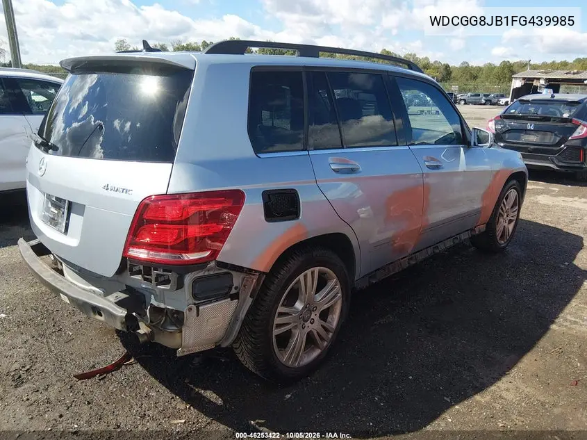 2015 MERCEDES GLK-KLASSE VIN WDCGG8JB1FG439985 — фото 4