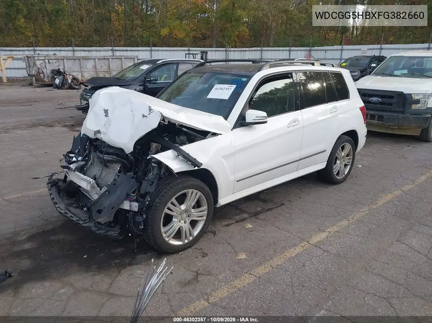 2015 MERCEDES GLK-KLASSE VIN WDCGG5HBXFG382660 — фото 2