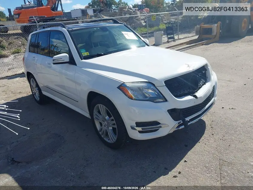 MERCEDES GLK-KLASSE 2015, VIN WDCGG8JB2FG413363