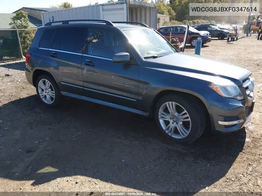 MERCEDES GLK-KLASSE 2015, VIN WDCGG8JBXFG347614