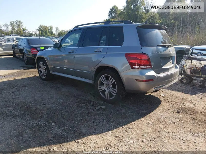 2015 MERCEDES GLK-KLASSE VIN WDCGG8JB9FG349046 — фото 3
