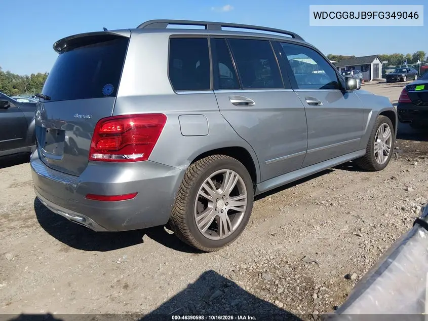 2015 MERCEDES GLK-KLASSE VIN WDCGG8JB9FG349046 — фото 4