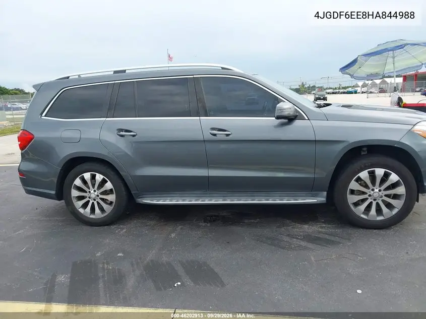 2017 MERCEDES GLS-KLASSE VIN 4JGDF6EE8HA844988 — фото 13