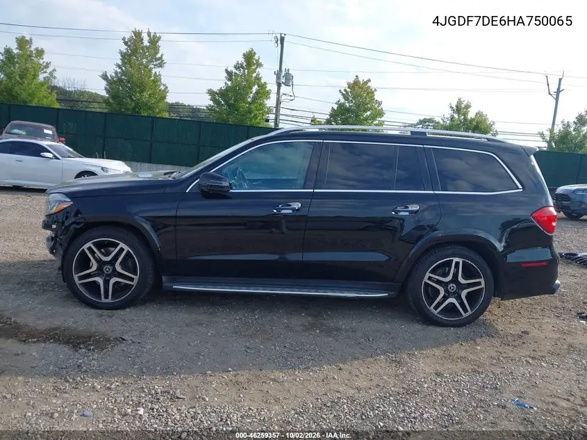 2017 MERCEDES GLS-KLASSE VIN 4JGDF7DE6HA750065 — фото 15