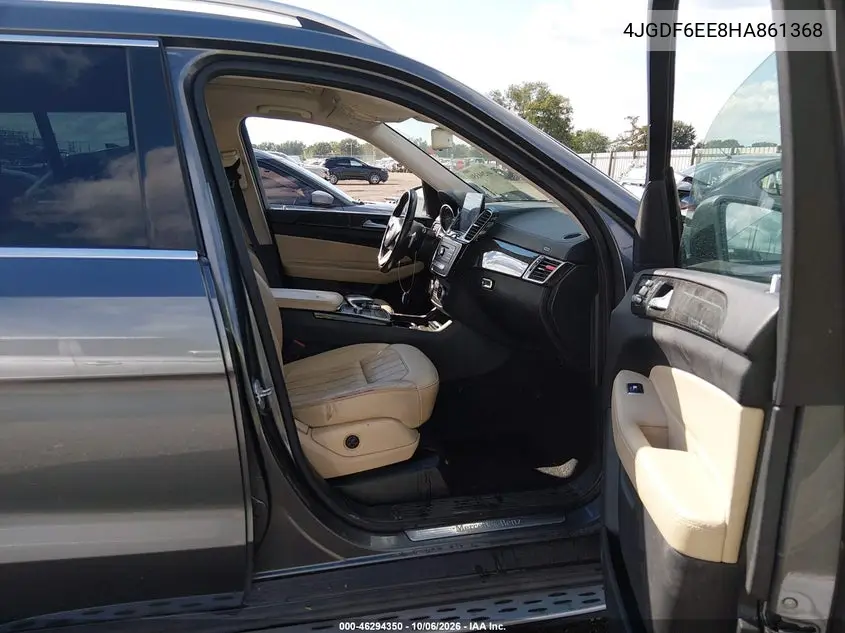 2017 MERCEDES GLS-KLASSE VIN 4JGDF6EE8HA861368 — фото 5