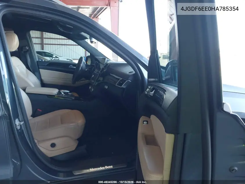 2017 MERCEDES GLS-KLASSE VIN 4JGDF6EE0HA785354 — фото 5