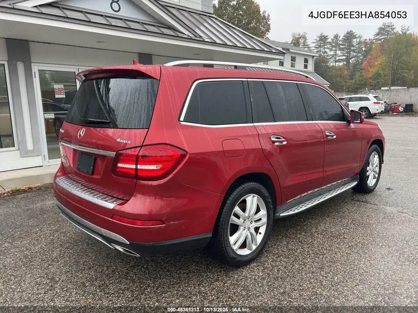 2017 MERCEDES GLS-KLASSE VIN 4JGDF6EE3HA854053 — фото 4