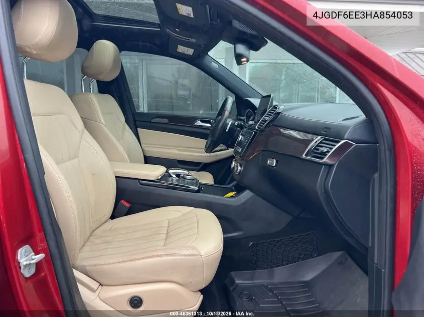 2017 MERCEDES GLS-KLASSE VIN 4JGDF6EE3HA854053 — фото 5