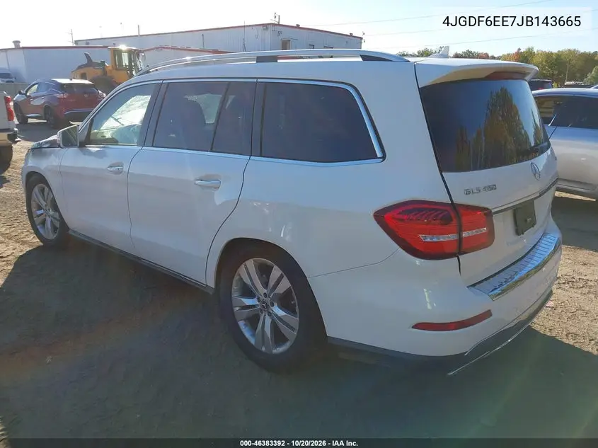 2018 MERCEDES GLS-KLASSE VIN 4JGDF6EE7JB143665 — фото 3