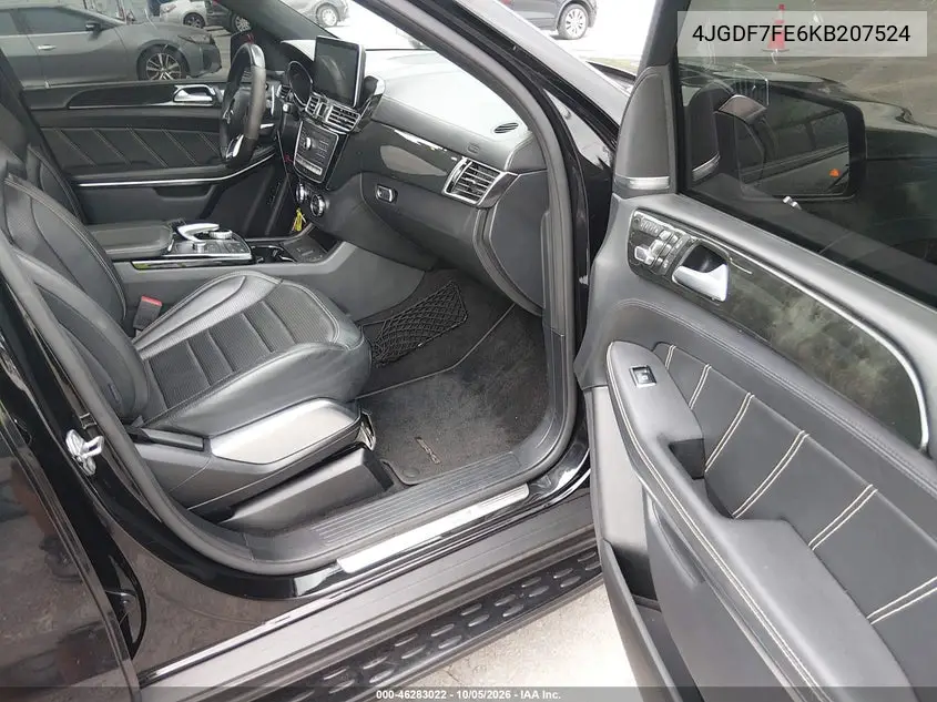 2019 MERCEDES GLS-KLASSE VIN 4JGDF7FE6KB207524 — фото 5