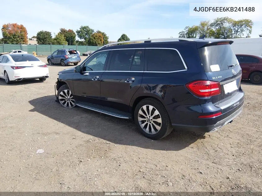 2019 MERCEDES GLS-KLASSE VIN 4JGDF6EE6KB241488 — фото 3
