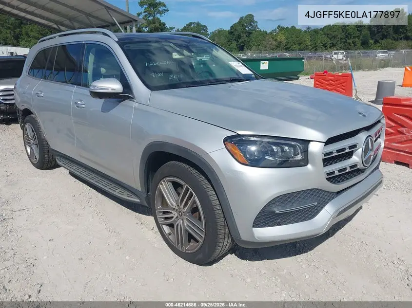 MERCEDES GLS-KLASSE 2020, VIN 4JGFF5KE0LA177897