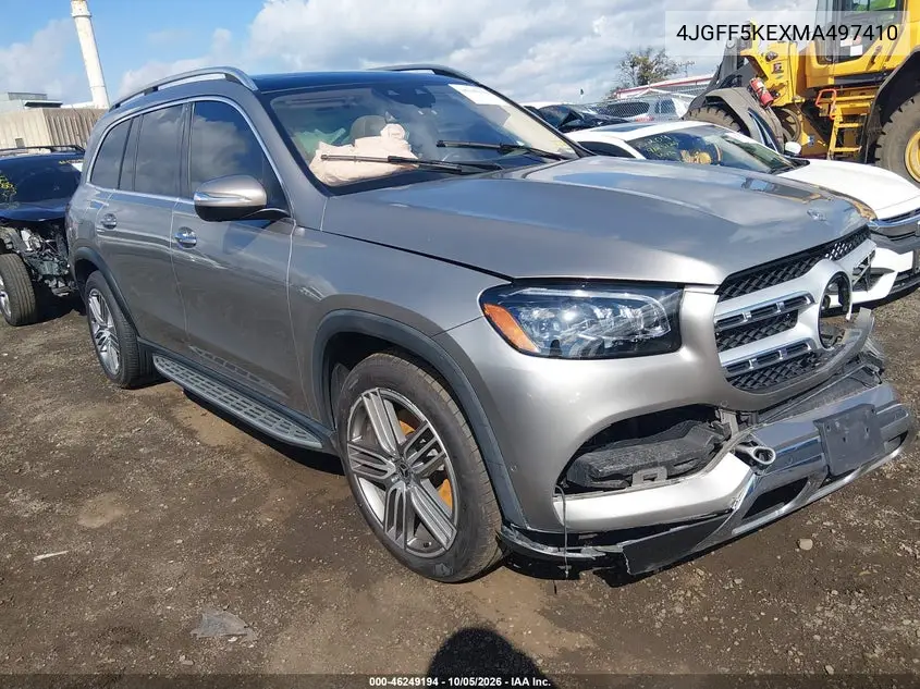 MERCEDES GLS-KLASSE 2021, VIN 4JGFF5KEXMA497410