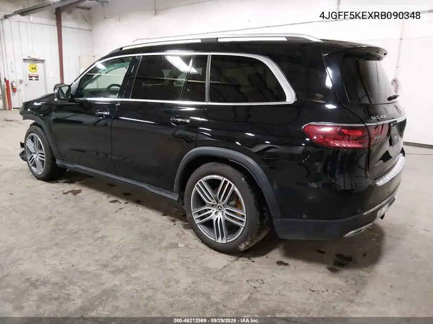 2024 MERCEDES GLS-KLASSE VIN 4JGFF5KEXRB090348 — фото 3