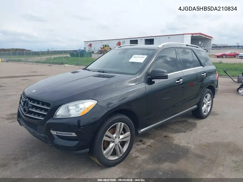 2013 MERCEDES M-KLASSE VIN 4JGDA5HB5DA210834 — фото 2