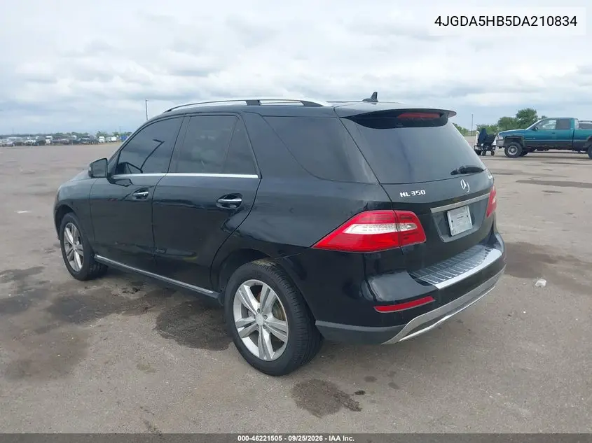 2013 MERCEDES M-KLASSE VIN 4JGDA5HB5DA210834 — фото 3