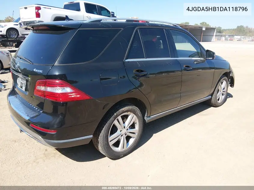 2013 MERCEDES M-KLASSE VIN 4JGDA5HB1DA118796 — фото 4