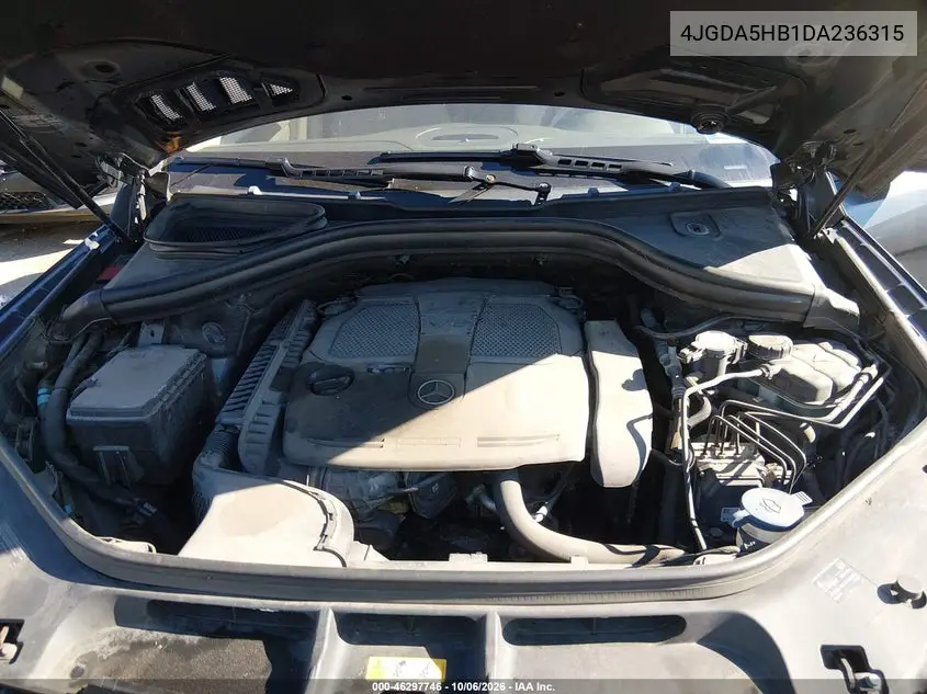 2013 MERCEDES M-KLASSE VIN 4JGDA5HB1DA236315 — фото 10