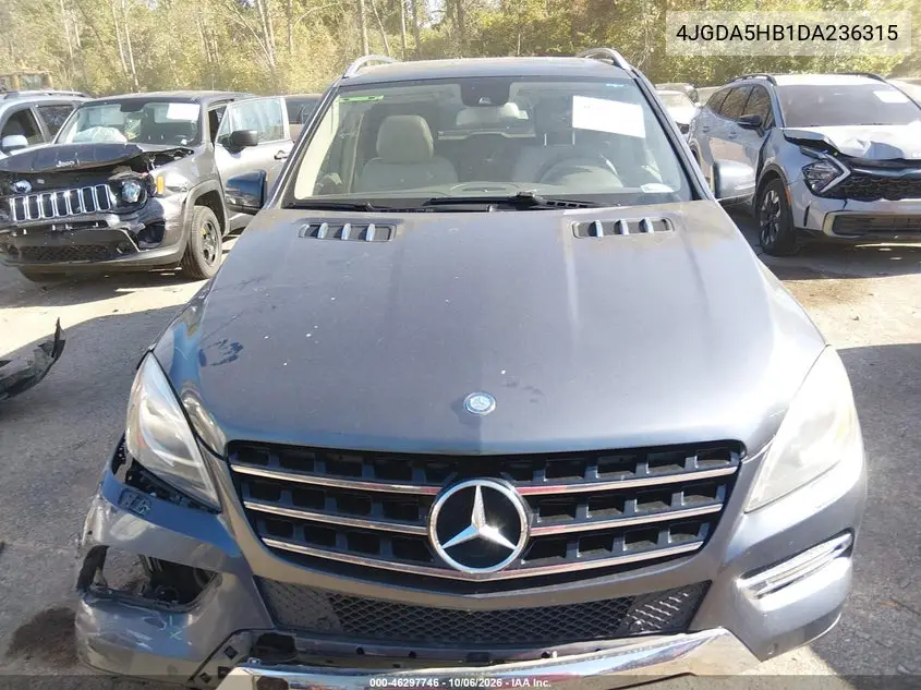2013 MERCEDES M-KLASSE VIN 4JGDA5HB1DA236315 — фото 12