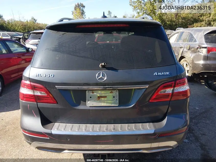 2013 MERCEDES M-KLASSE VIN 4JGDA5HB1DA236315 — фото 16