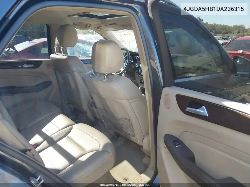 2013 MERCEDES M-KLASSE VIN 4JGDA5HB1DA236315 — фото 8