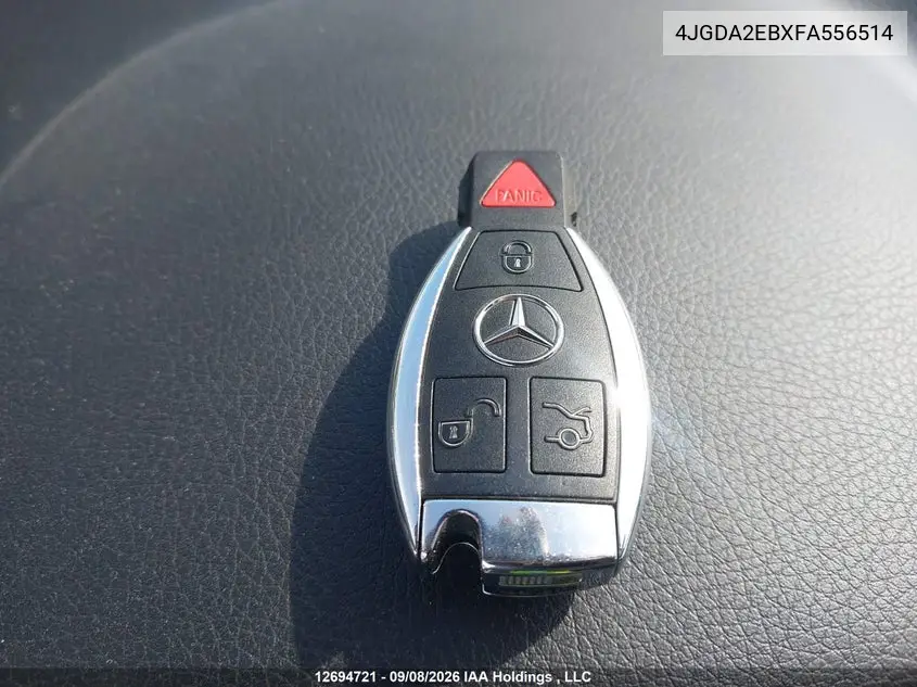 2015 MERCEDES M-KLASSE VIN 4JGDA2EBXFA556514 — фото 11