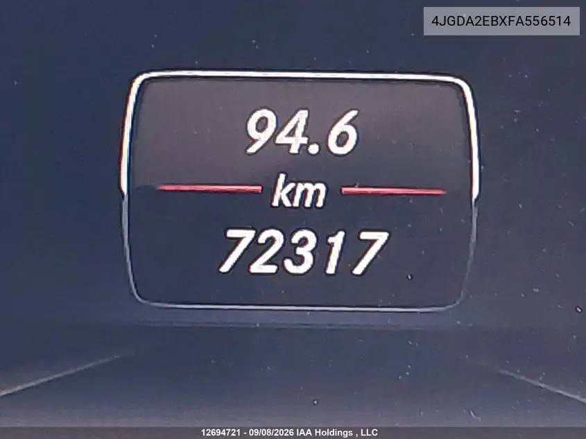 2015 MERCEDES M-KLASSE VIN 4JGDA2EBXFA556514 — фото 15