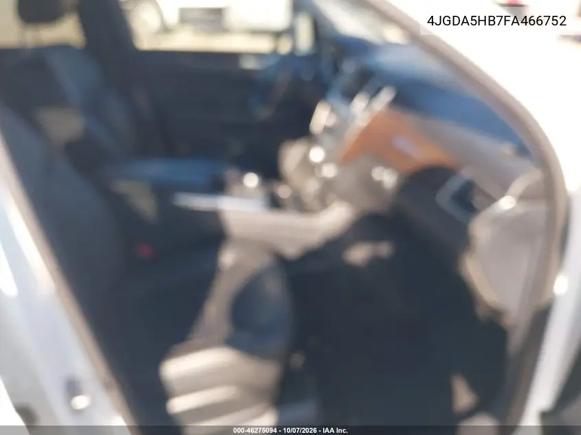 2015 MERCEDES M-KLASSE VIN 4JGDA5HB7FA466752 — фото 5